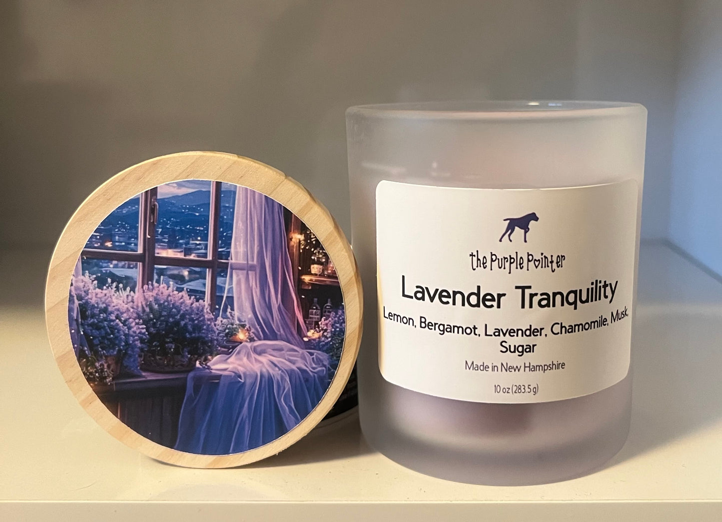 Lavender Tranquility 10 oz candle