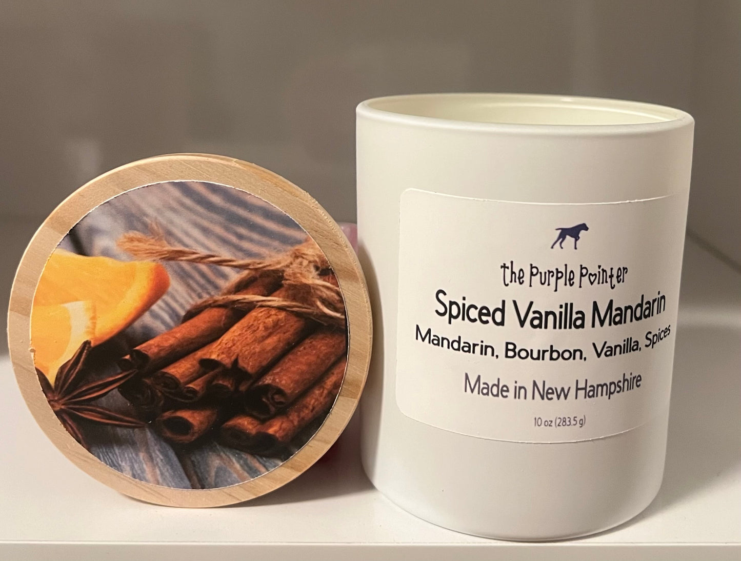 Spiced Vanilla Mandarin 10 oz candle