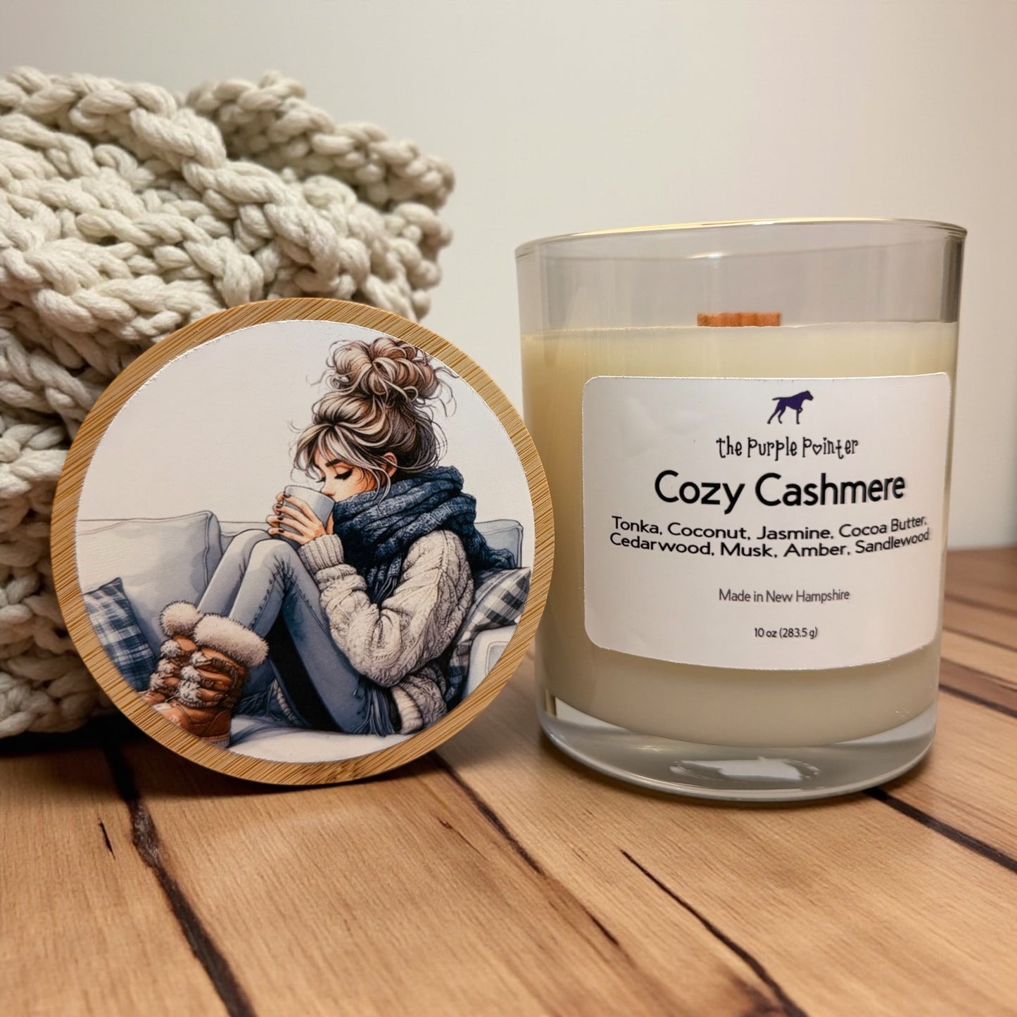 Cozy Cashmere 10 oz candle