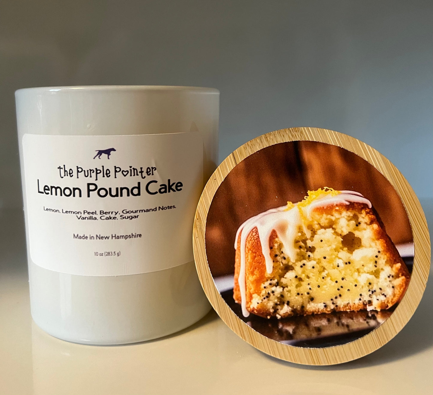 Lemon Pound Cake 10 oz candle