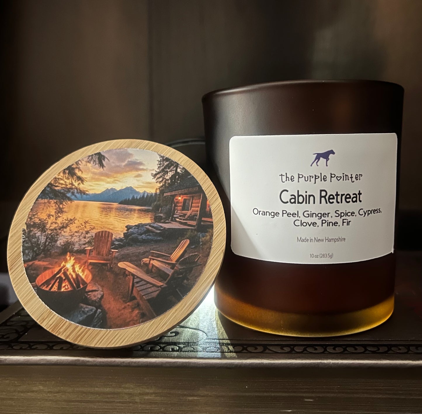 Cabin Retreat 10 oz candle