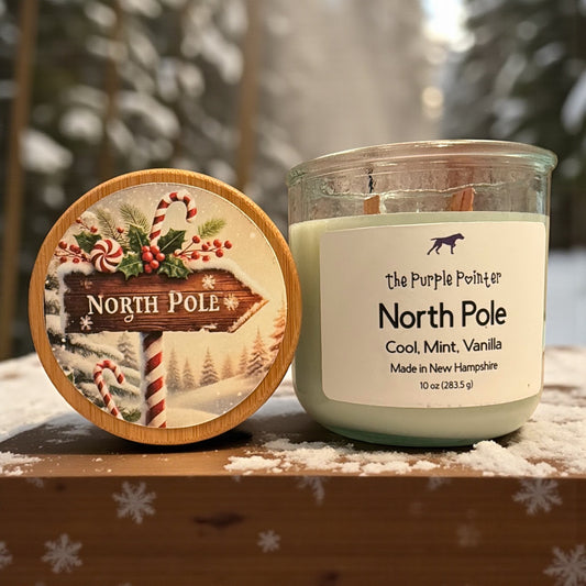 North Pole 10 oz candle