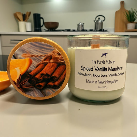 Spiced Vanilla Mandarin 10 oz candle